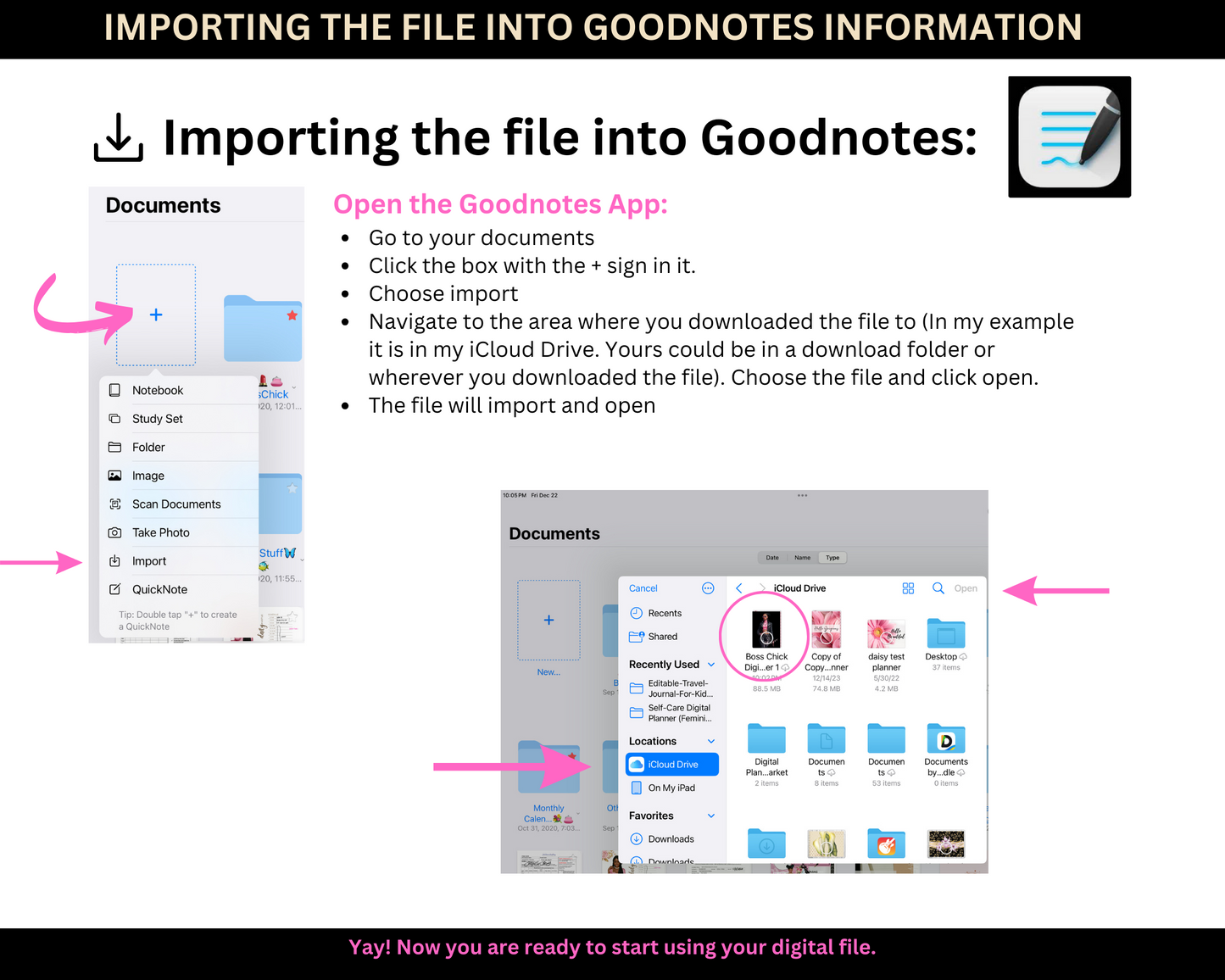 Digital Stickers, Goodnotes stickers, Digital Planner Stickers Girl Boss Lady Motivational Sayings Digital Stickers for Digital Planner