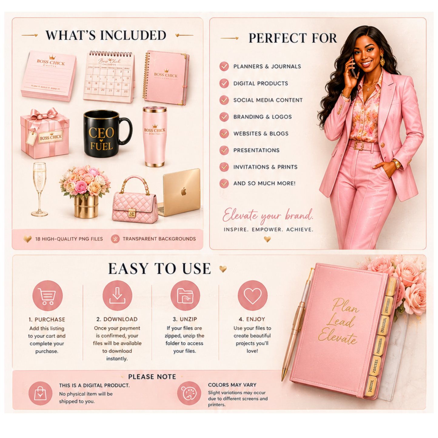 CEO Ultimate Luxury Bundle | Complete Luxury PNG Collection