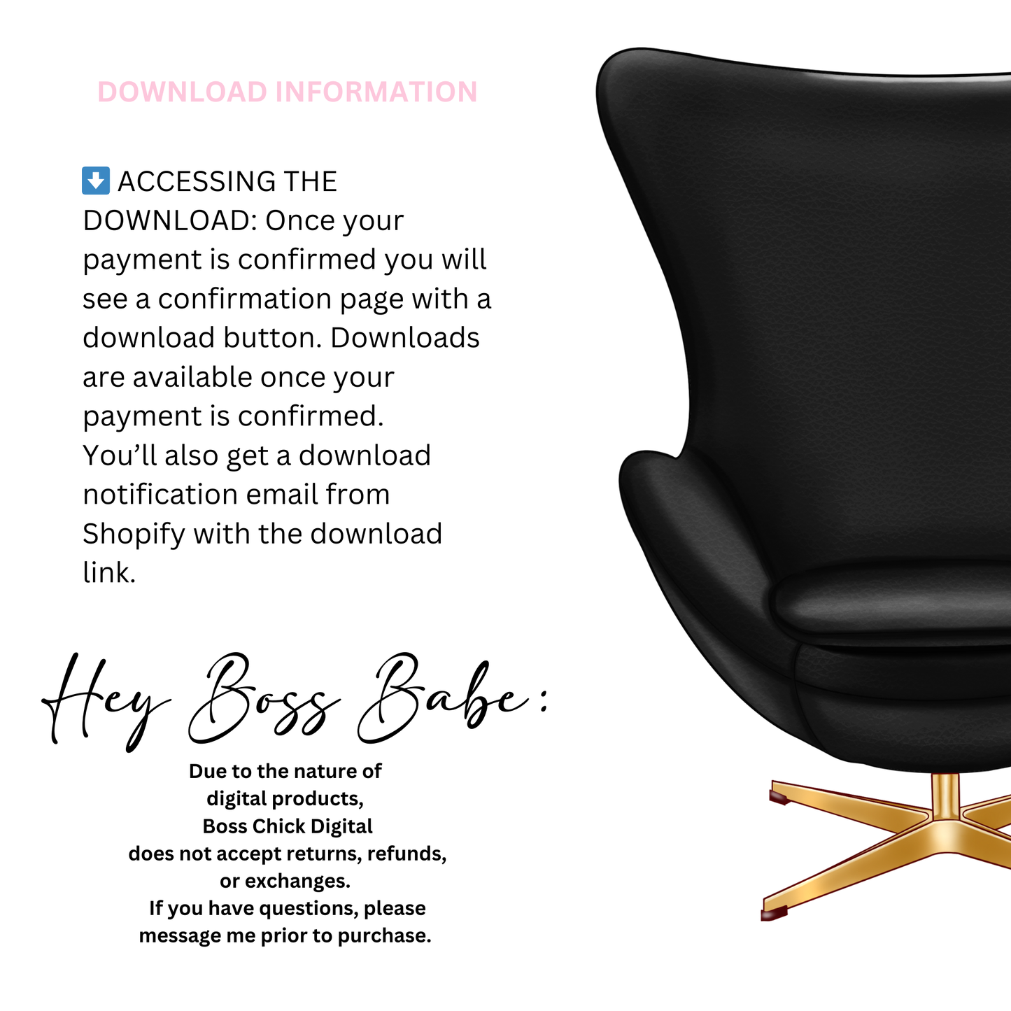 Girl Boss Digital Planner for Women | Boss Girl iPad Planner | Hyperlinked & Undated PDF