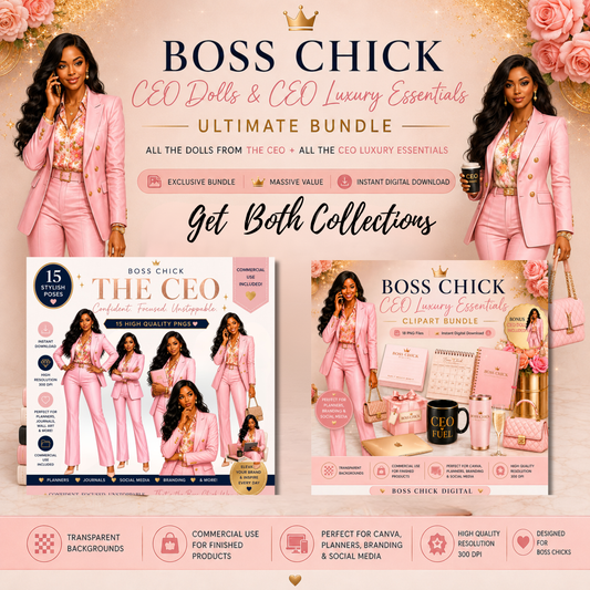 CEO Ultimate Luxury Bundle | Complete Luxury PNG Collection