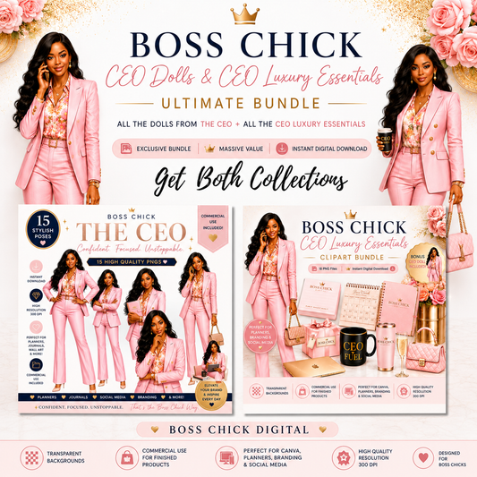 CEO Ultimate Luxury Bundle | Complete Luxury PNG Collection